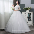 XQX004 Sweetheart Ladies Bridal Gowns Wedding Dress Sexy Off-Shoulder Handcraft Pearls Lace Ball Gown Plus Size Wedding Dress